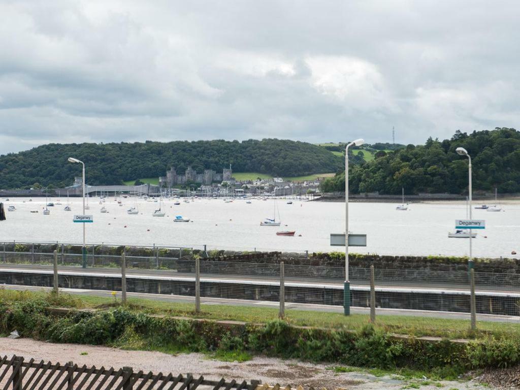 Apartmán Glan Y Mor, 147 Station Road Deganwy Exteriér fotografie